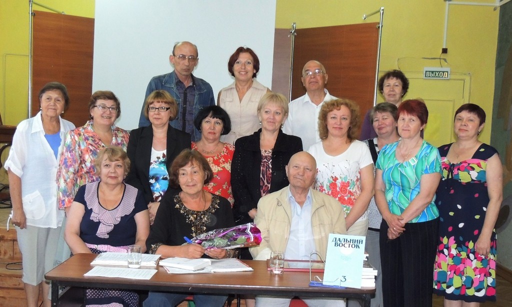 Николашина А.В., встреча в библиотеке 2014 г