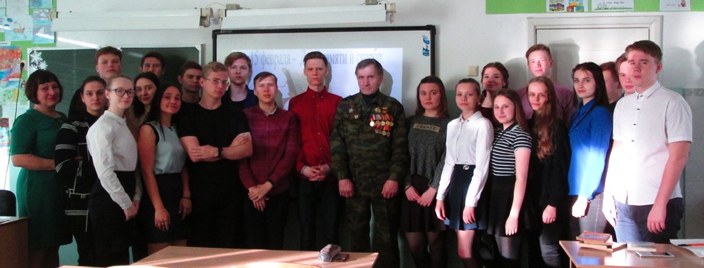 Кременский С.А. со старшеклассниками