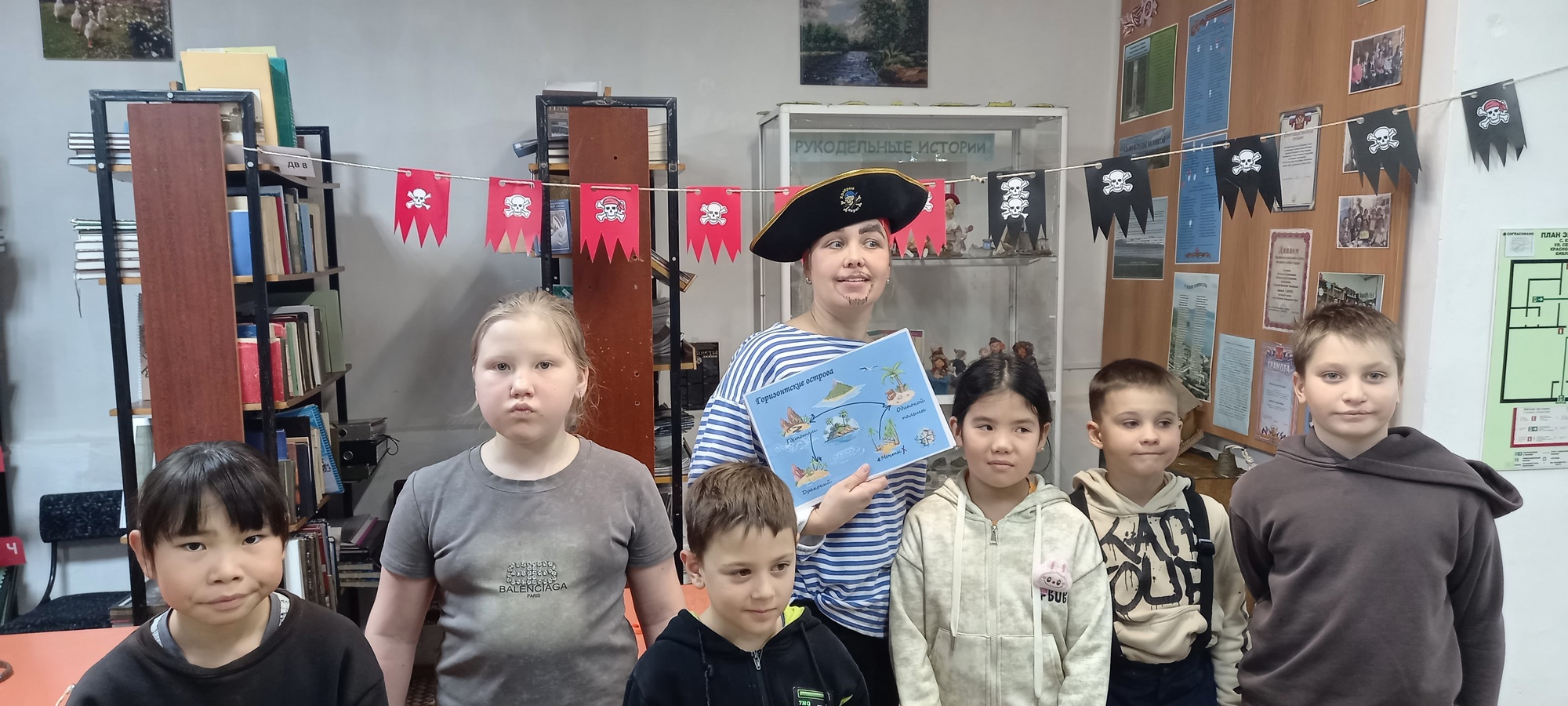 11. Украсили остров и отправляемся дальше по маршруту