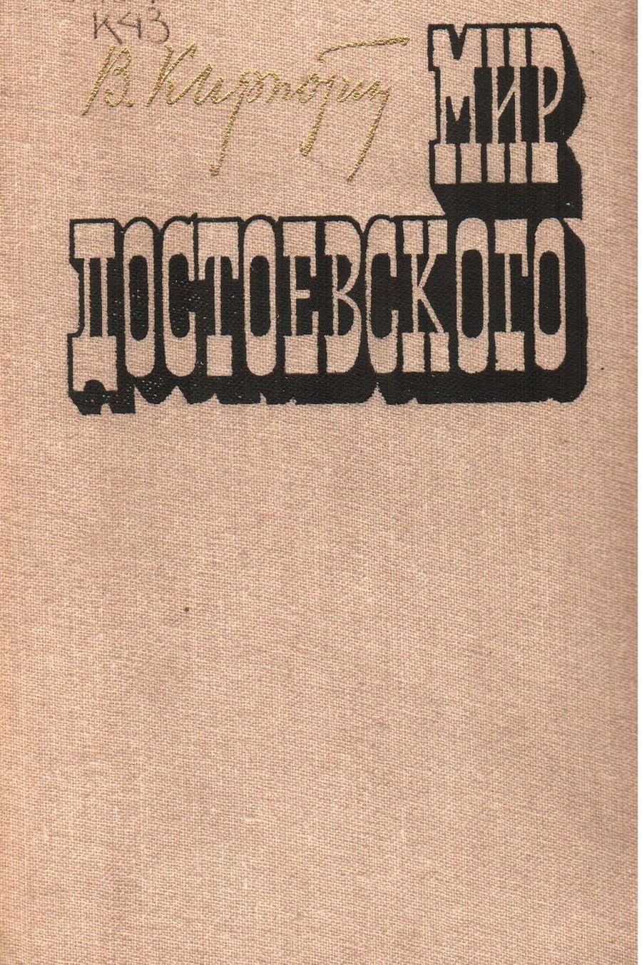Mir Dostoyevskogo